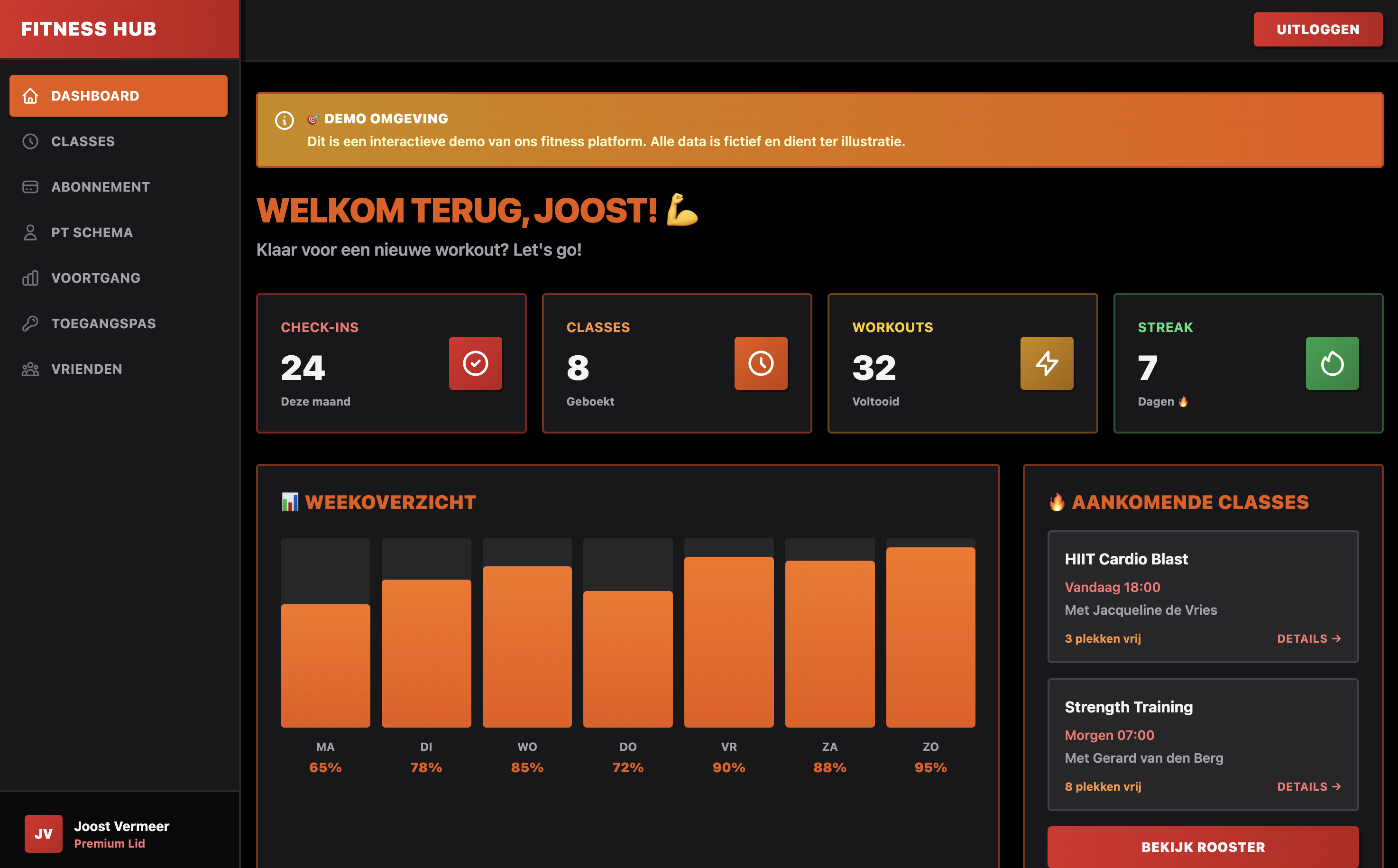 Fitness Membership Hub